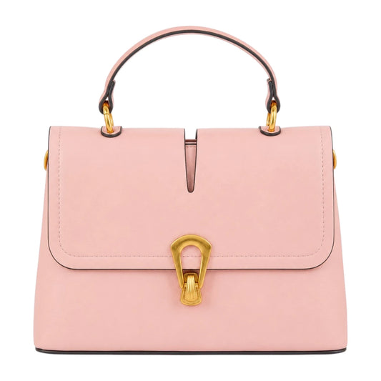 Bagique Pink Roselle Signature Top Handle Bag
