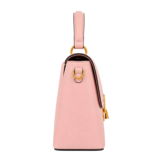 Bagique Pink Roselle Signature Top Handle Bag