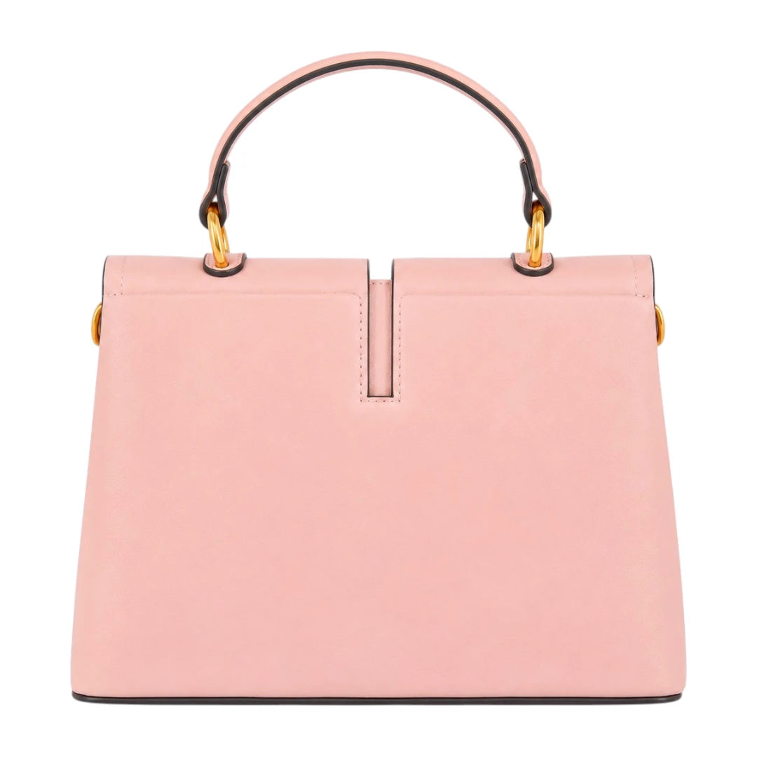 Bagique Pink Roselle Signature Top Handle Bag