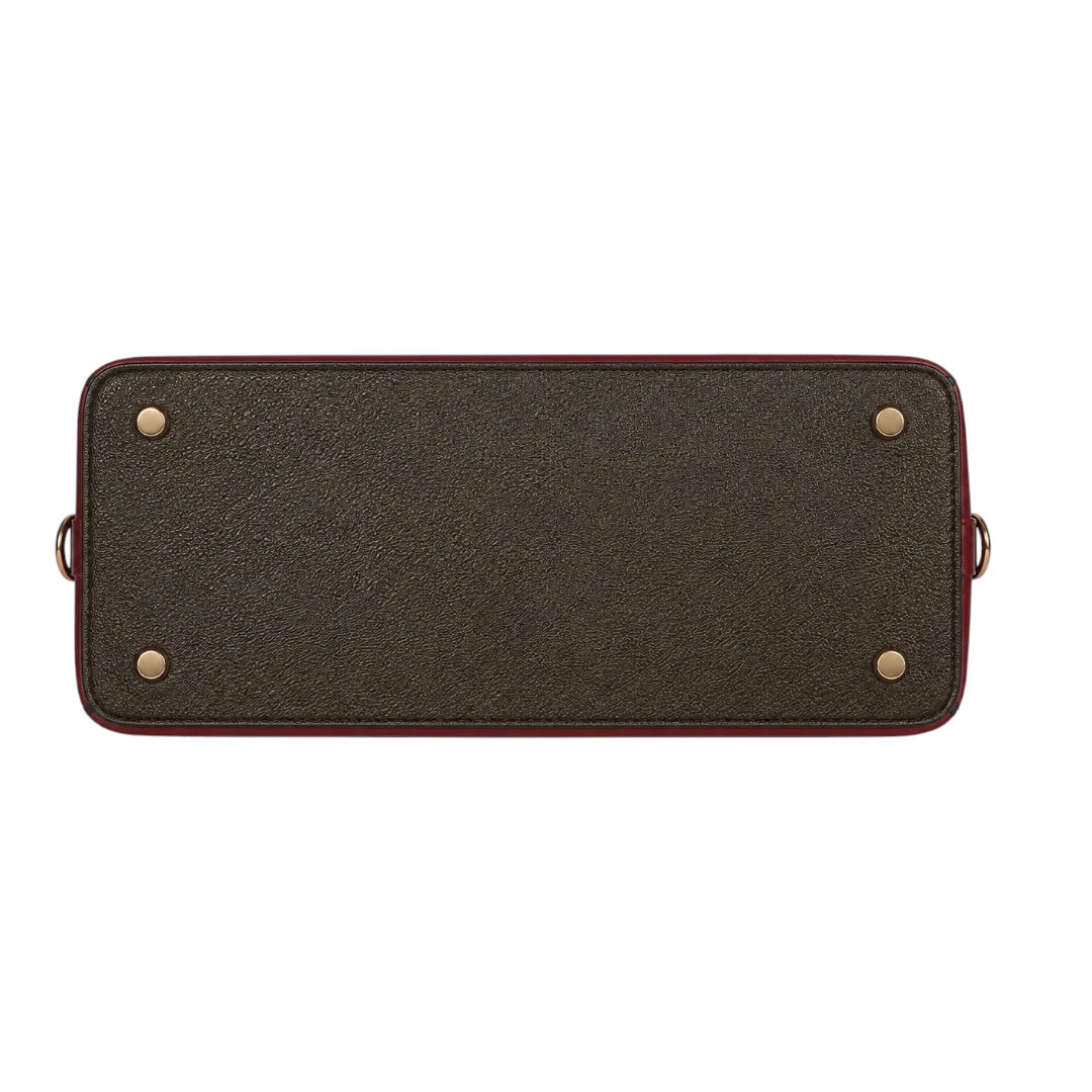Bagique Red Royale Executive Tote Bag